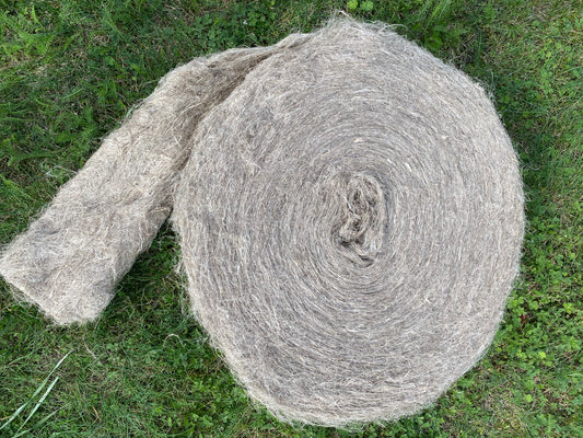 Taśma 100% włókno konopne do izolacji domów z drewnianych bali lub drewna 12kg