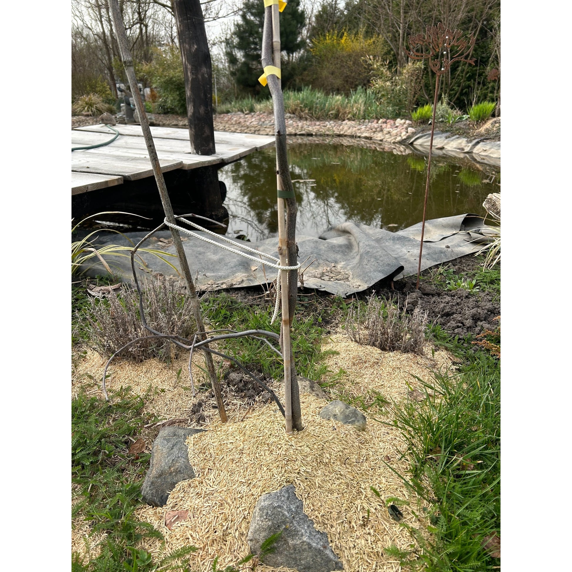 Ściółka lniana ogrodowa 12 kg - naturalny mulcz z lnu